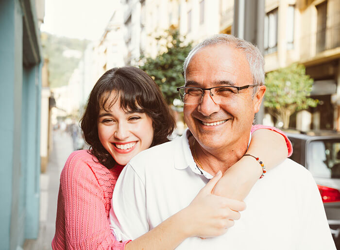 Da quando mia figlia è diventata snella, la vedo sempre felice e sorridente